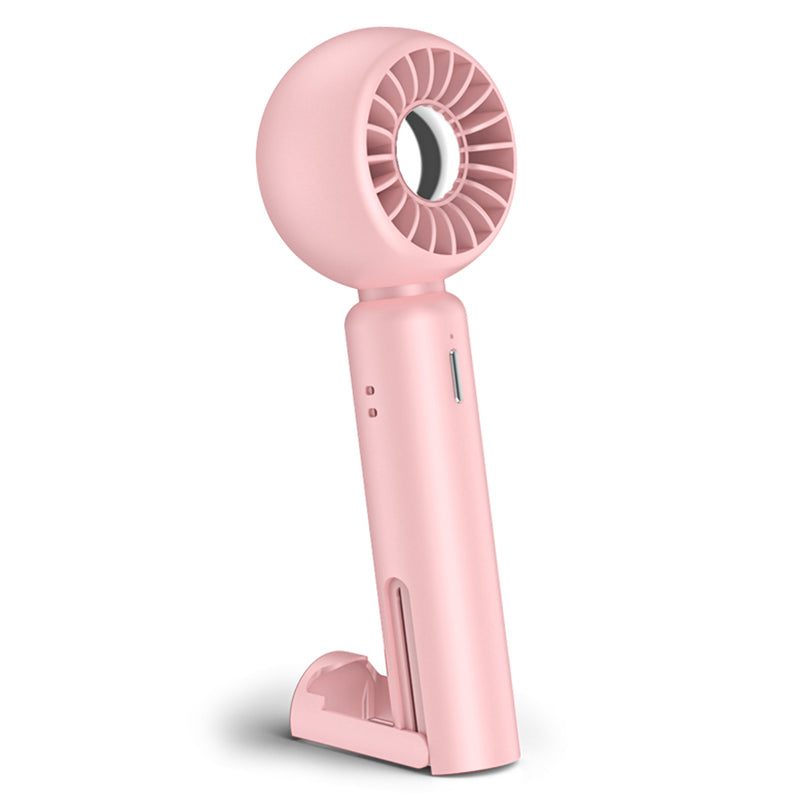 TGVI'S Portable USB Rechargeable Cooling Fan Handheld Summer Fan - White