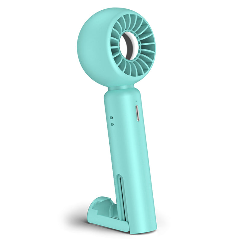 TGVI'S Portable USB Rechargeable Cooling Fan Handheld Summer Fan - White