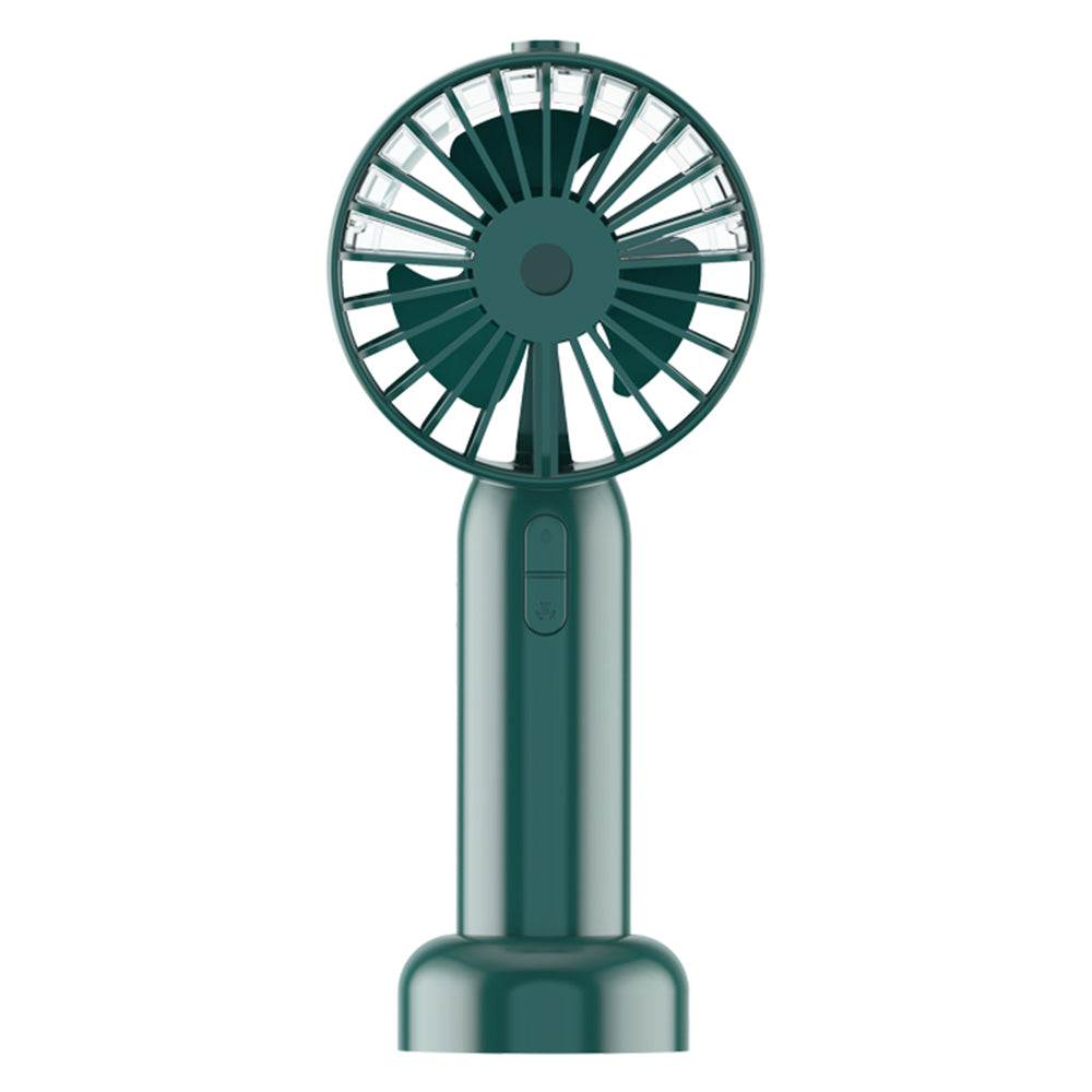 Mini18 Three Speeds Silent Summer Cooling Fan Nano Spray Mini Handheld Fan - Pink