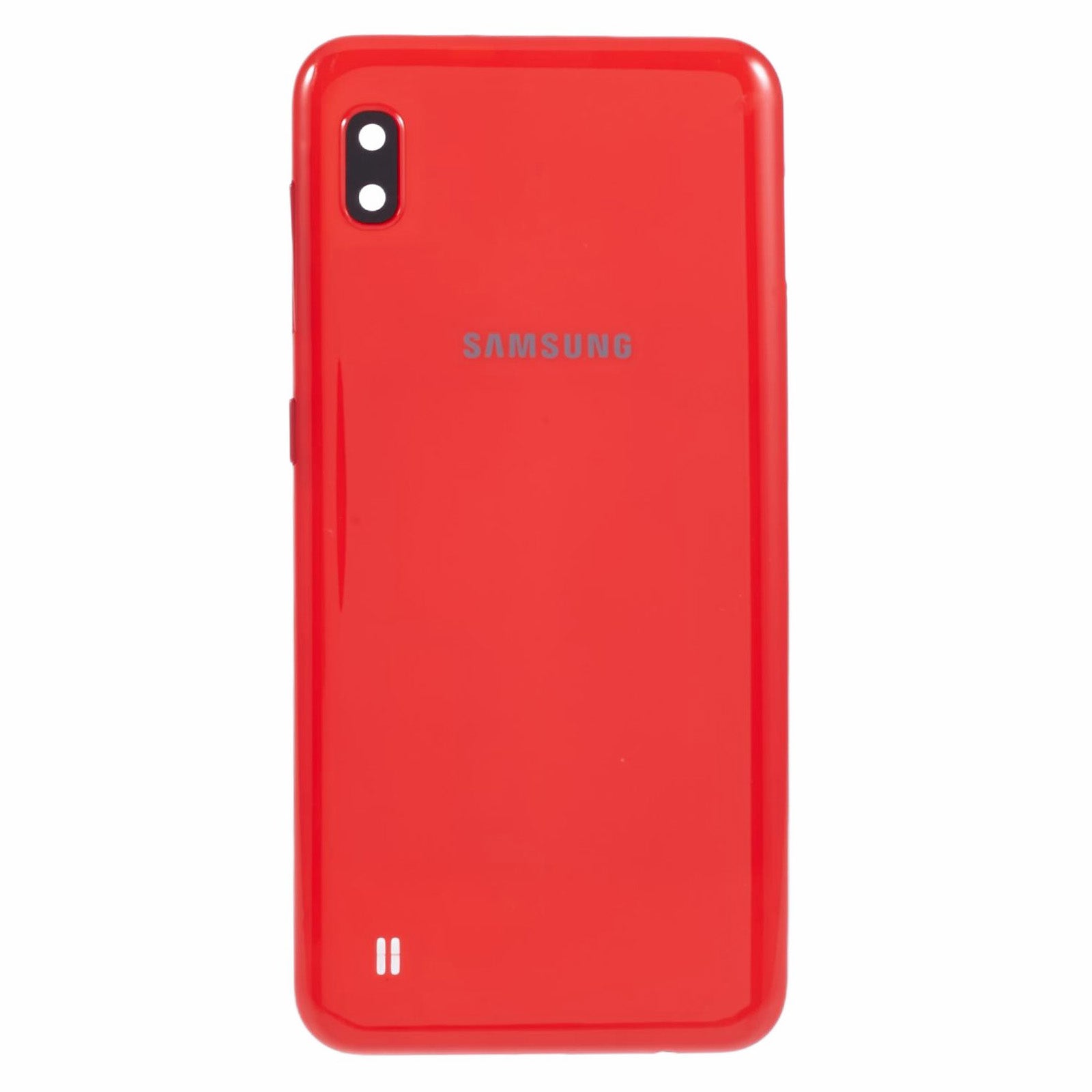 For Samsung Galaxy A10 SM-A105 OEM Battery Housing Cover Repair Part + Camera Lens Cover - Red