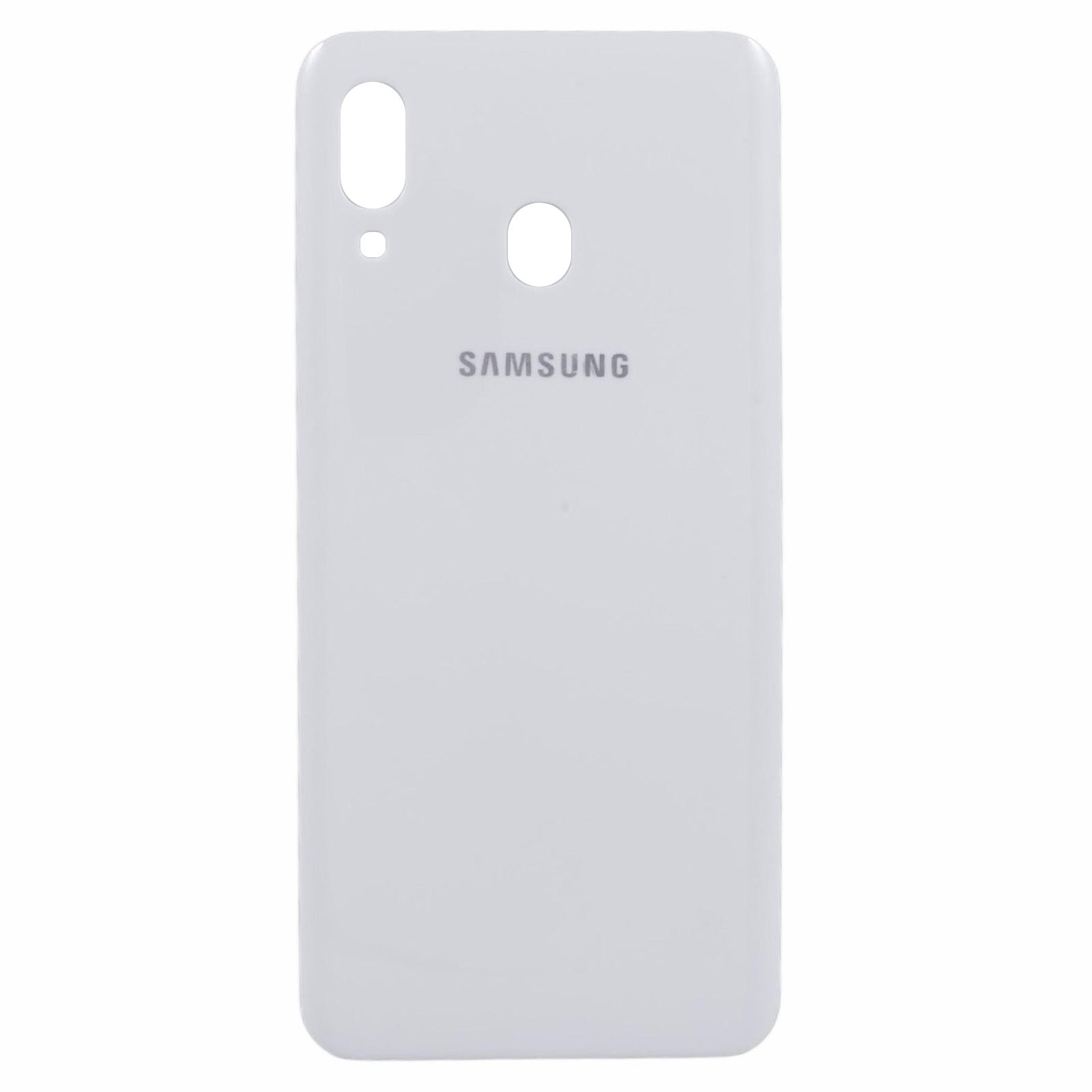 For Samsung Galaxy A20 SM-A205F OEM Rear Battery Housing Back Cover without Adhesive Sticker - White
