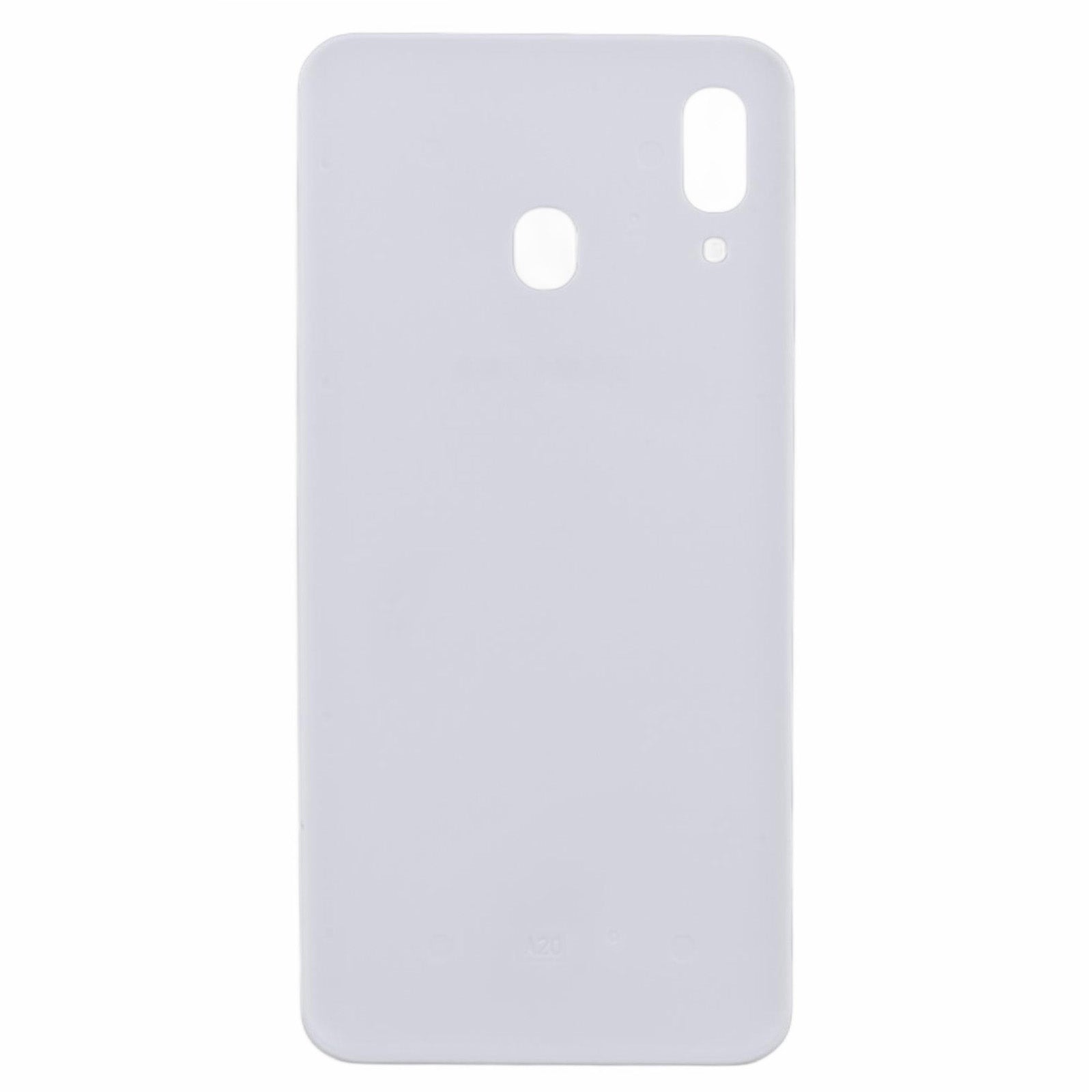 For Samsung Galaxy A20 SM-A205F OEM Rear Battery Housing Back Cover without Adhesive Sticker - White