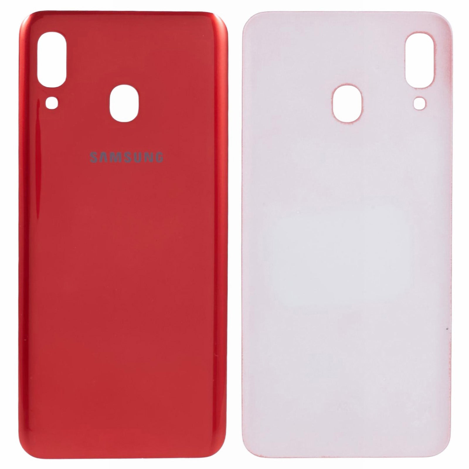 For Samsung Galaxy A20 SM-A205F OEM Rear Battery Housing Back Cover without Adhesive Sticker - White