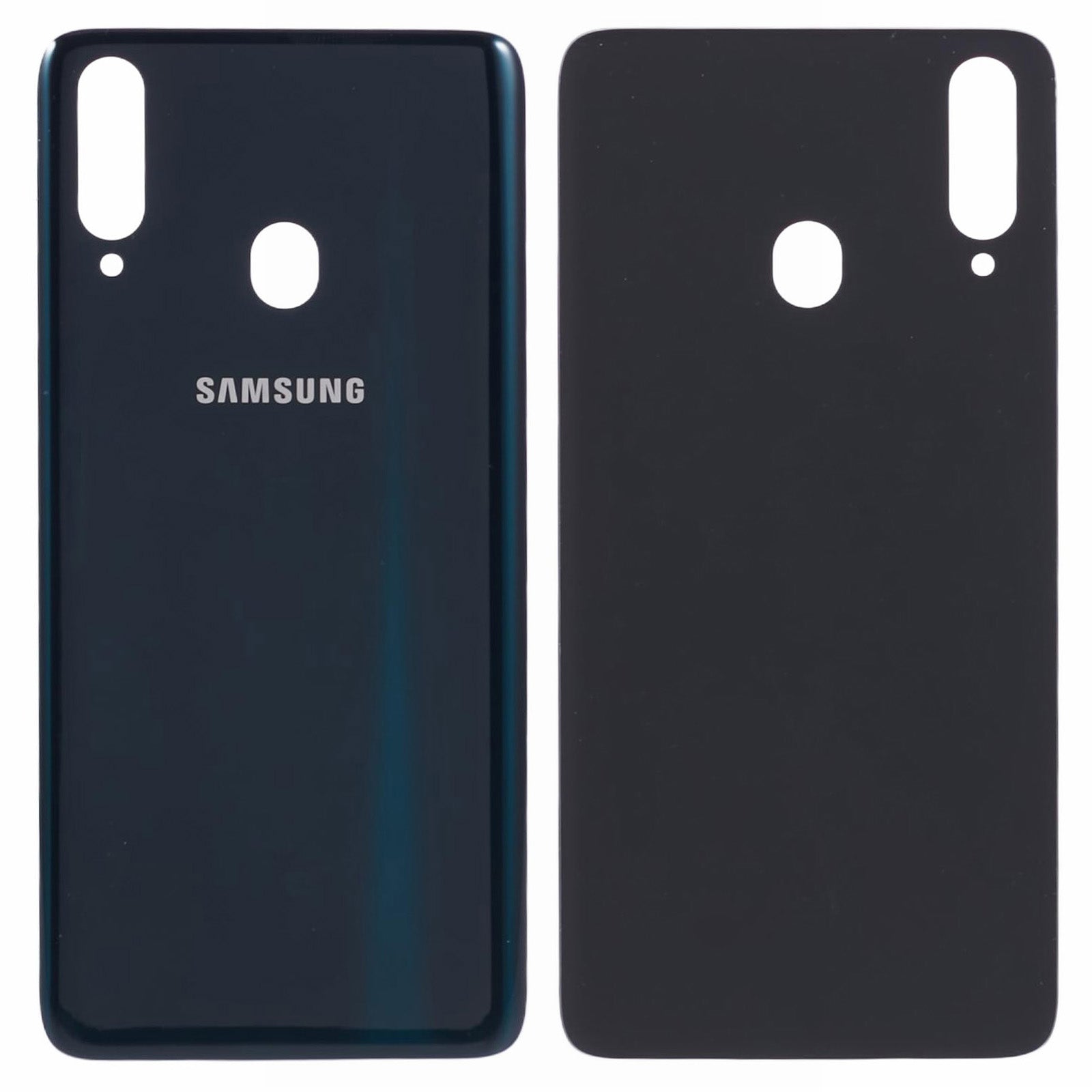 For Samsung Galaxy A20s SM-A207F OEM Plastic Battery Door Housing Cover without Adhesive Sticker - Green