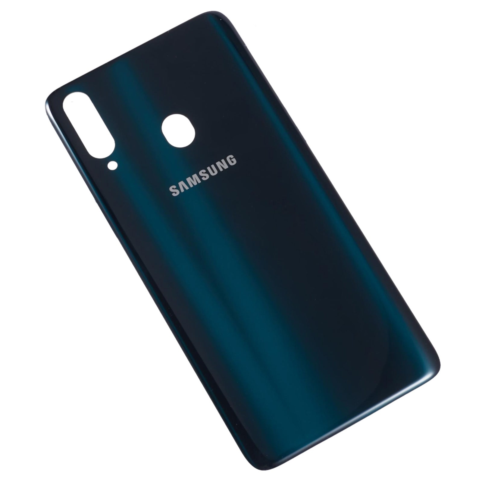 For Samsung Galaxy A20s SM-A207F OEM Plastic Battery Door Housing Cover without Adhesive Sticker - Green