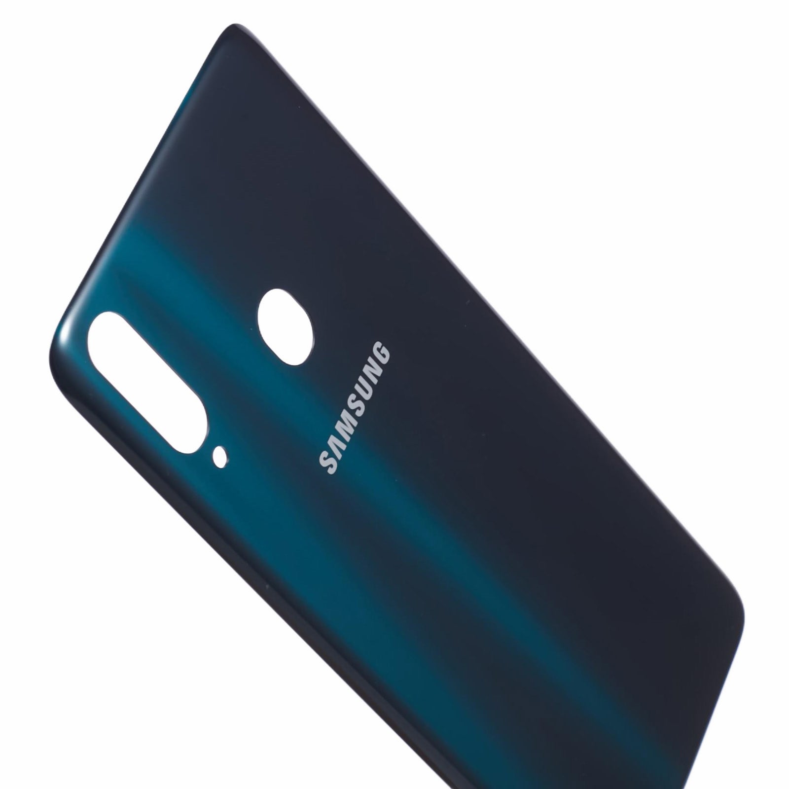 For Samsung Galaxy A20s SM-A207F OEM Plastic Battery Door Housing Cover without Adhesive Sticker - Green