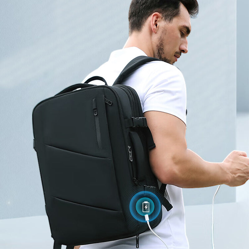 VICTORIATOURIST V9012 17.3-inch Laptop Backpack 39L RPET Men Travel Dual Shoulder Bag