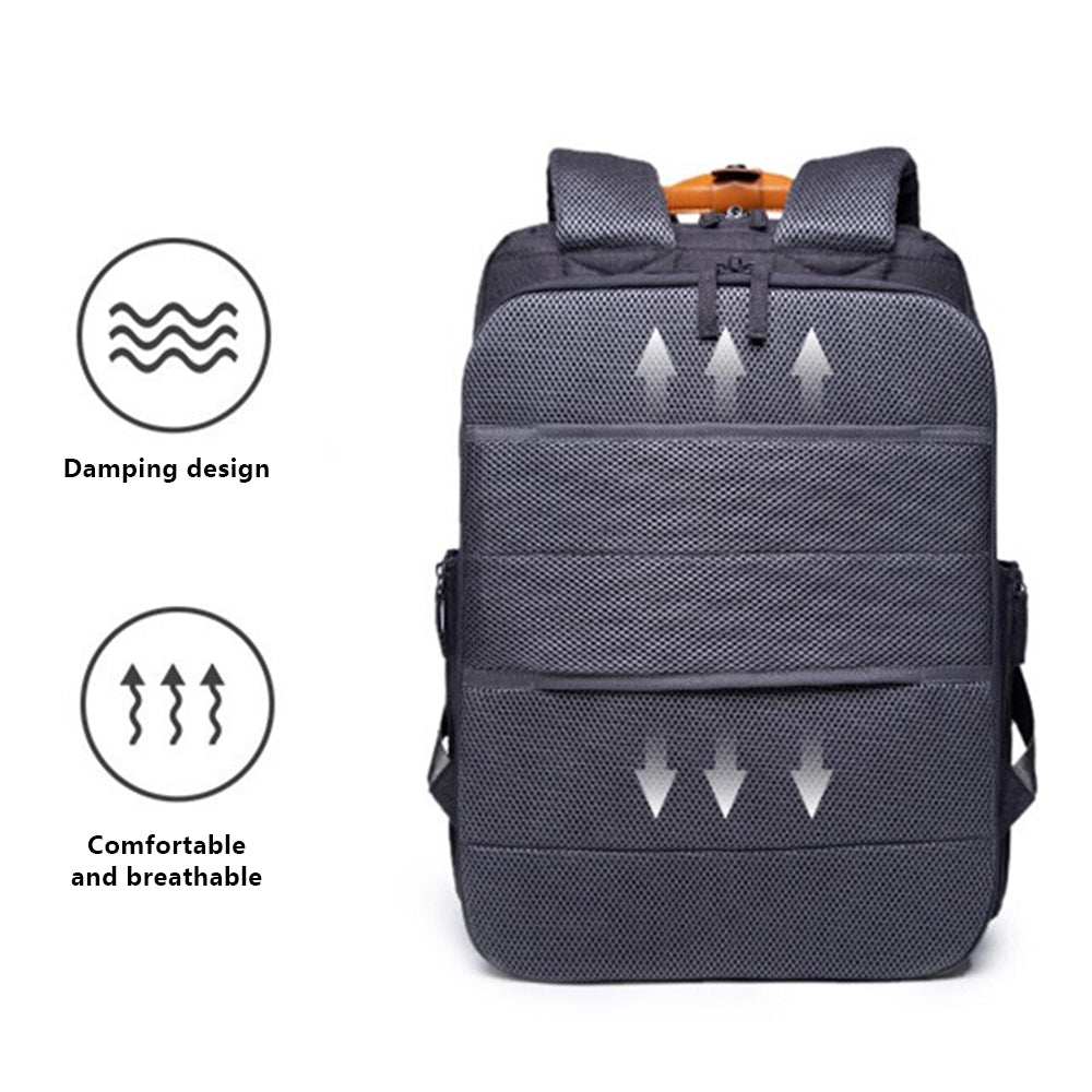 VICTORIATOURIST T-2106 15.6inch Laptop Backpack Large Capacity Casual Bag Notebook Daypack