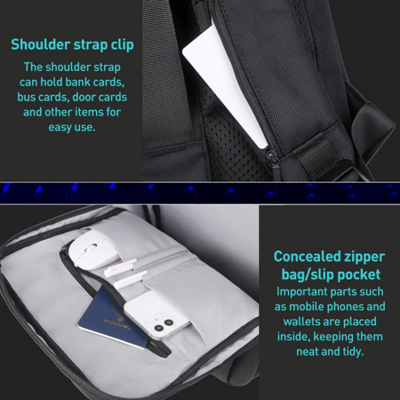 Backpack Fits 15.6 Inch Laptop Work Business Travel Computer Bag - V1