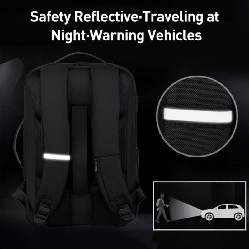 Backpack Fits 15.6 Inch Laptop Work Business Travel Computer Bag - V1