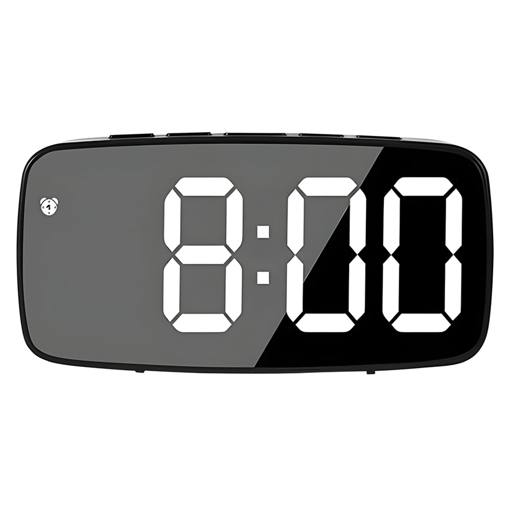 Multifunction WiFi Smart Clock Camera Baby Pet Monitor for Home Security - Round