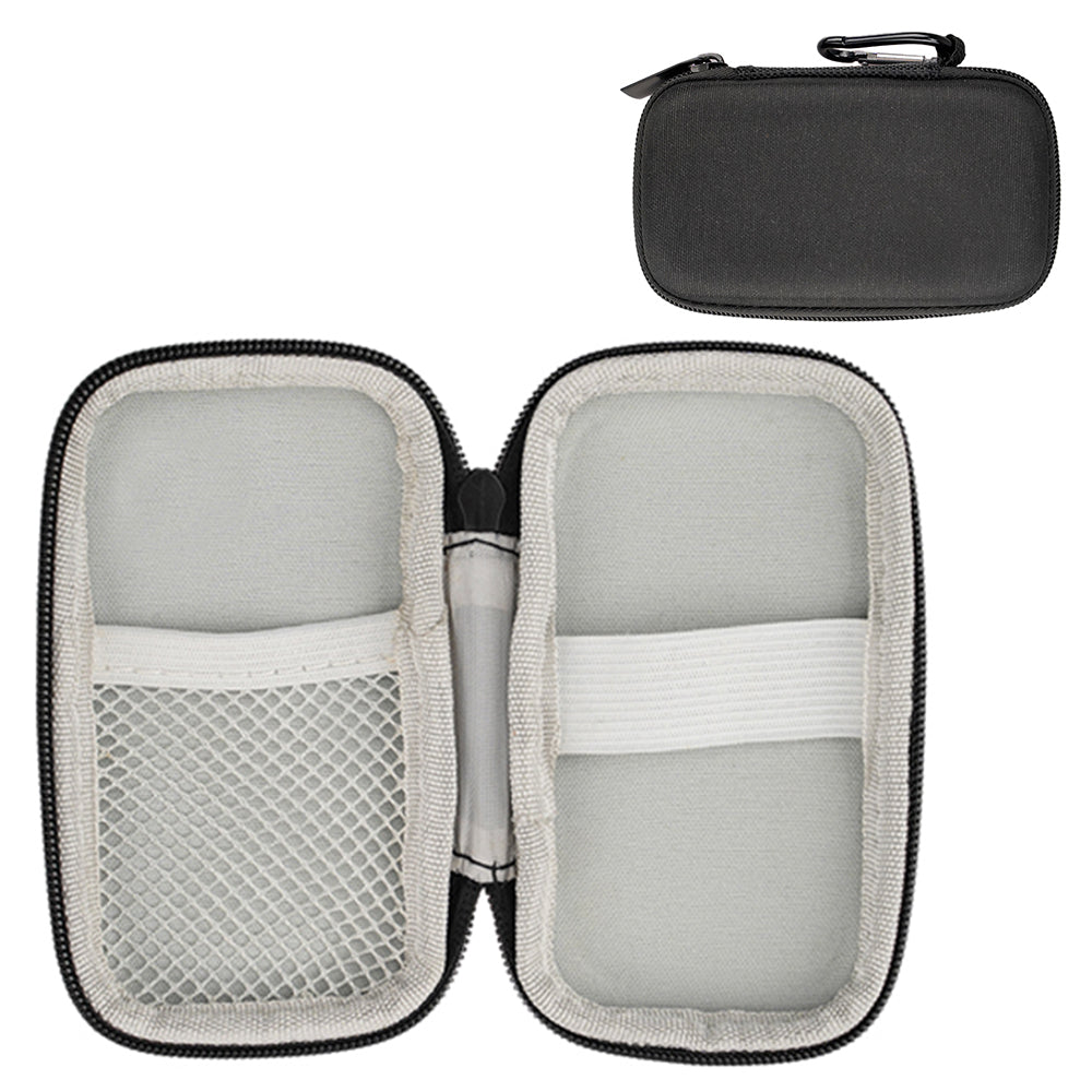 For SanDisk Extreme Portable SSD E60 (500GB) Storage Bag Portable Organizer Pouch Handbag - Black