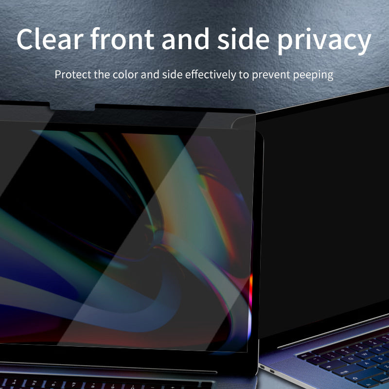 For MacBook Pro 16 inch (2021) A2485 Magnetic Adsorption Anti-Spy Film Laptop Tempered Glass Screen Protector