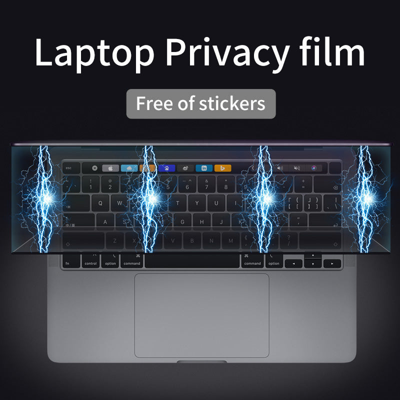 For MacBook Pro 16 inch (2021) A2485 Magnetic Adsorption Anti-Spy Film Laptop Tempered Glass Screen Protector