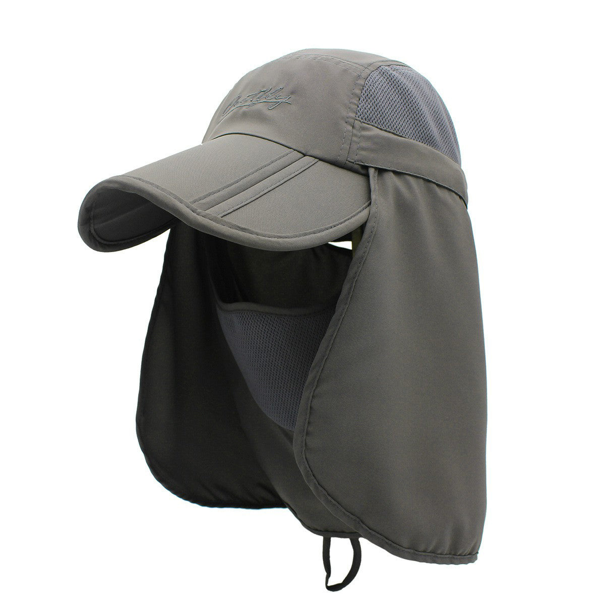OUTFLY B12038 Anti-UV Outdoor Sun-proof Hat Quick-drying Face Neck Flap Anti-sun Hat