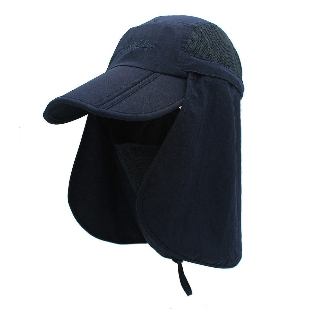 OUTFLY B12038 Anti-UV Outdoor Sun-proof Hat Quick-drying Face Neck Flap Anti-sun Hat