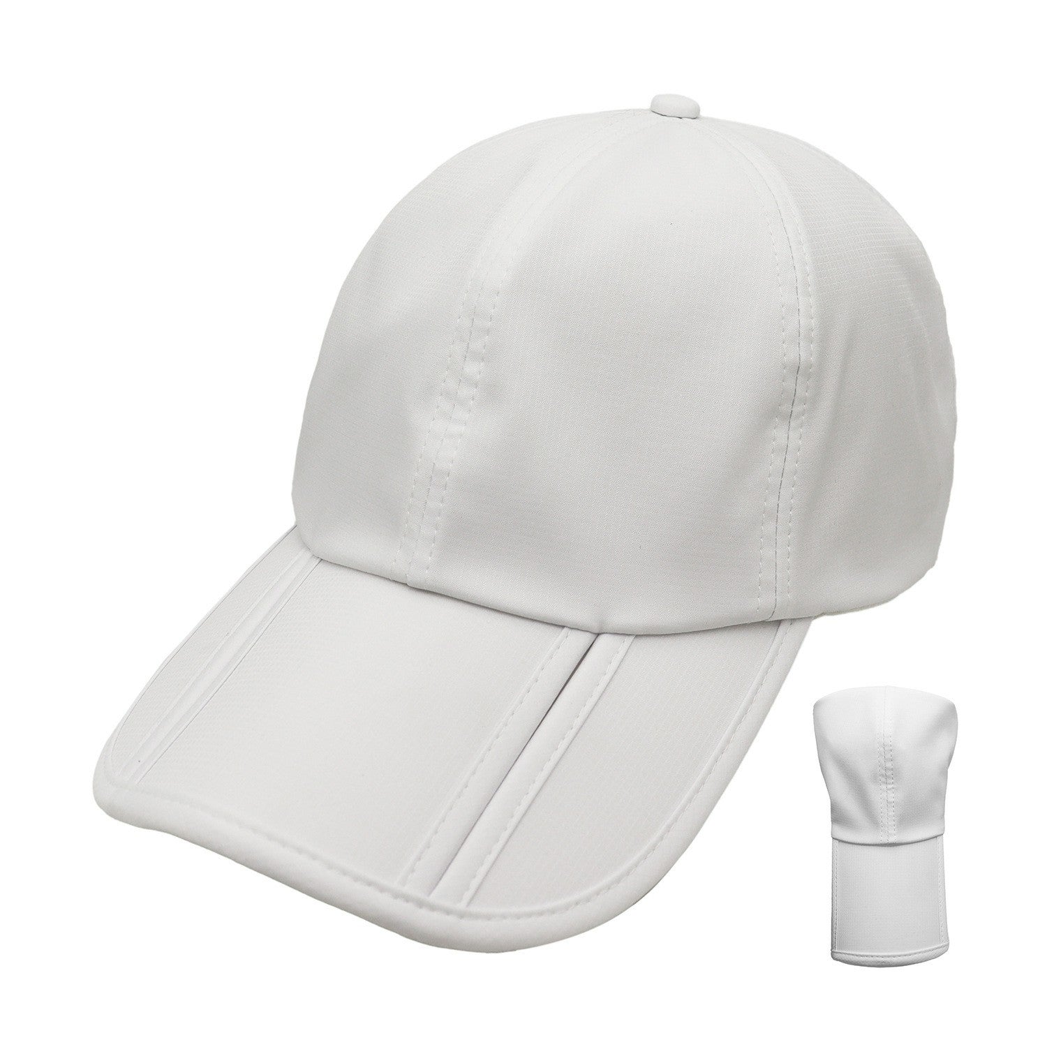 OUTFLY A13003 Summer Outdoor Sun-proof Hat Foldable Lengthen Brim Baseball Cap