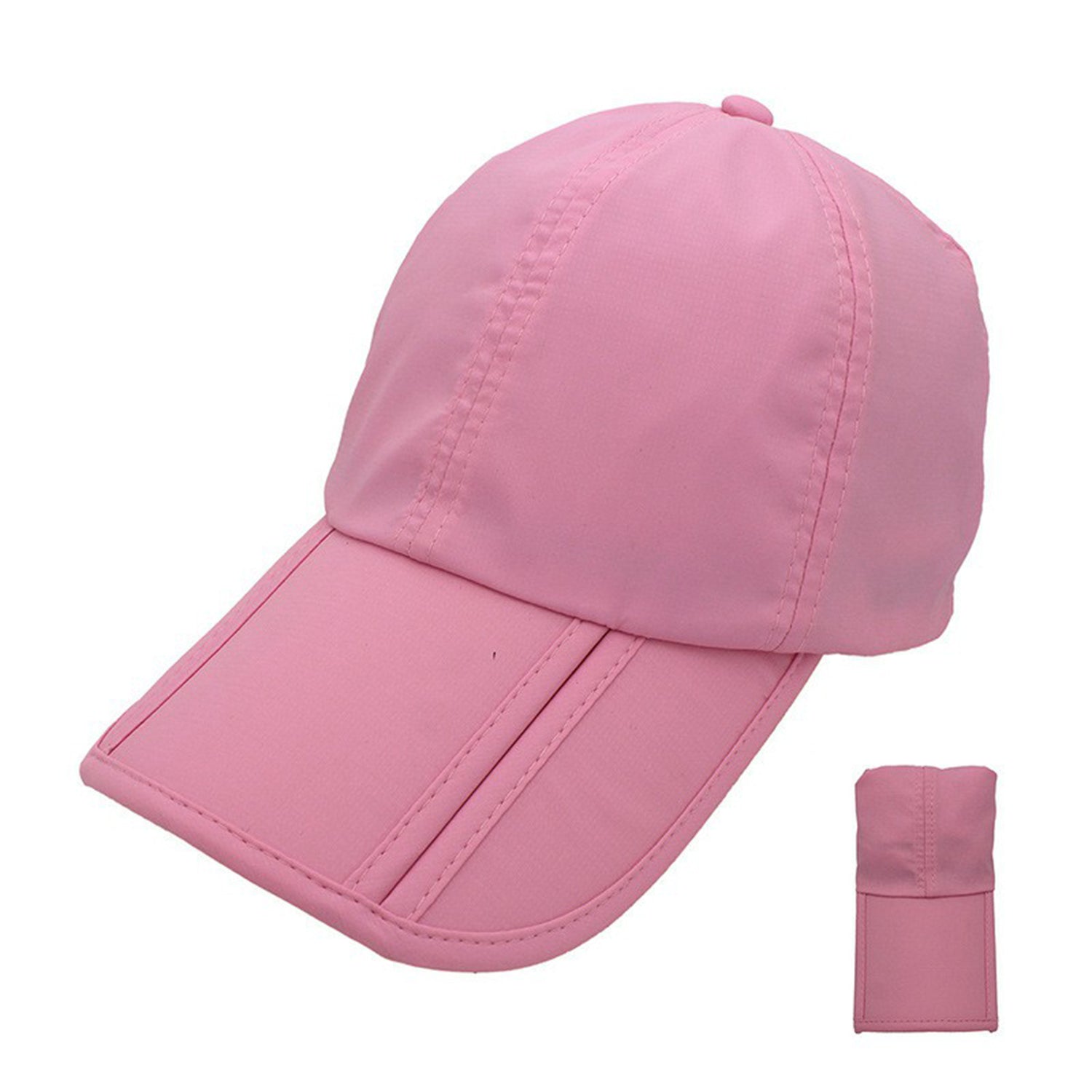 OUTFLY A13003 Summer Outdoor Sun-proof Hat Foldable Lengthen Brim Baseball Cap