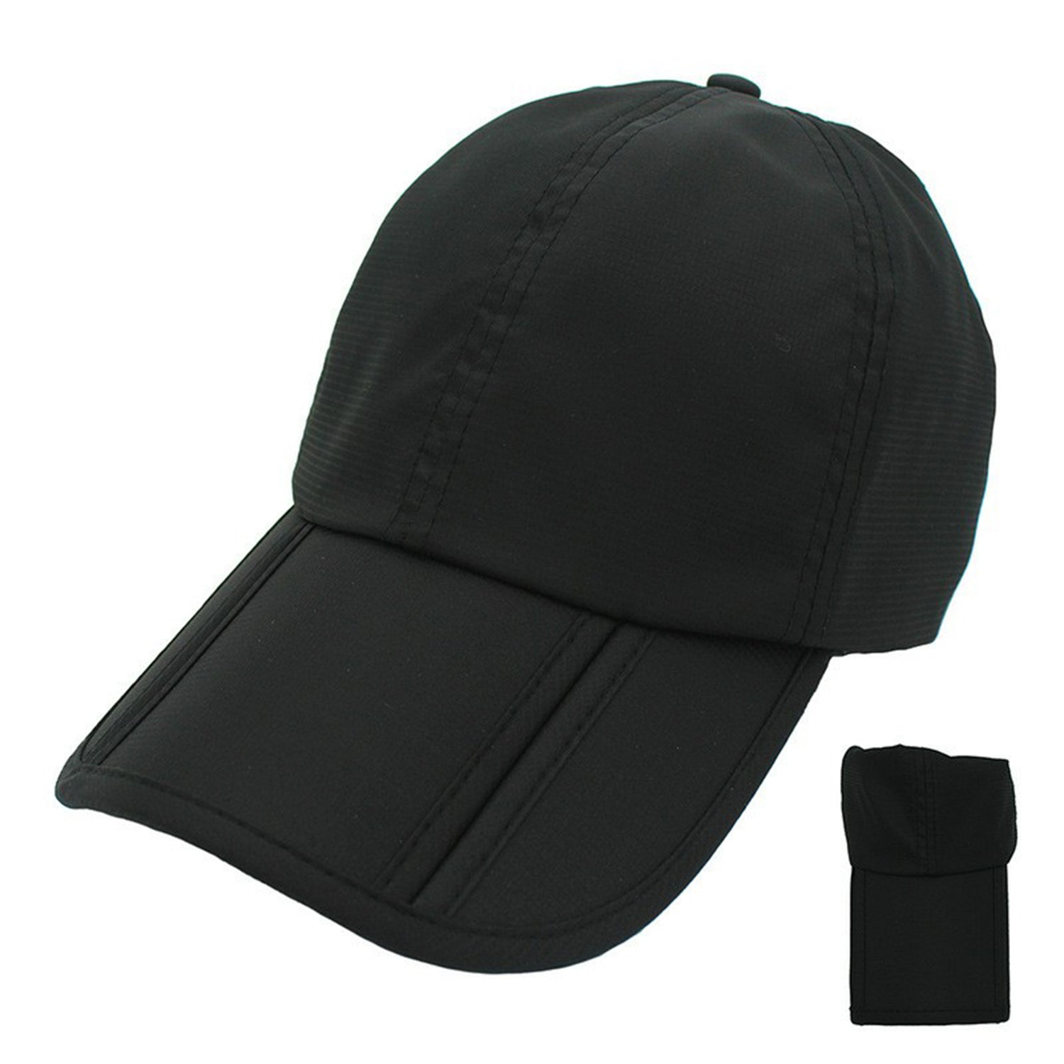 OUTFLY A13003 Summer Outdoor Sun-proof Hat Foldable Lengthen Brim Baseball Cap
