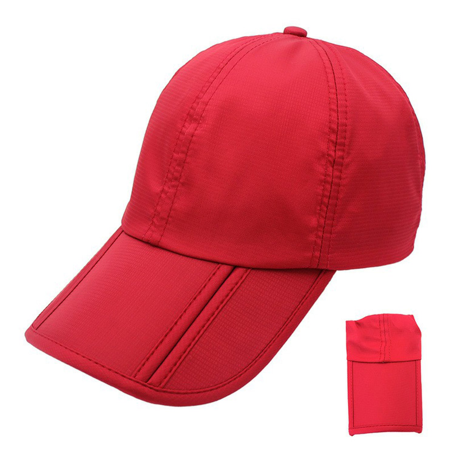 OUTFLY A13003 Summer Outdoor Sun-proof Hat Foldable Lengthen Brim Baseball Cap