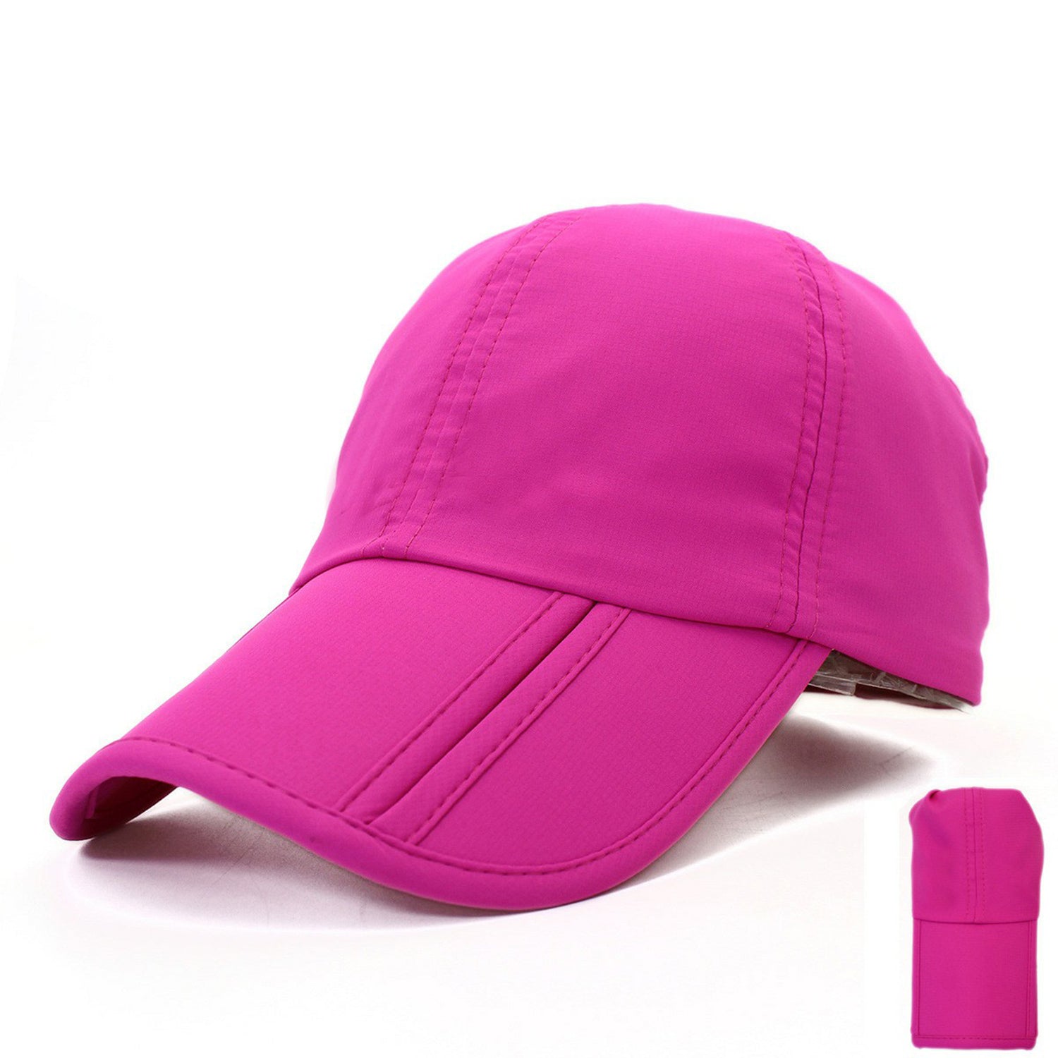 OUTFLY A13003 Summer Outdoor Sun-proof Hat Foldable Lengthen Brim Baseball Cap