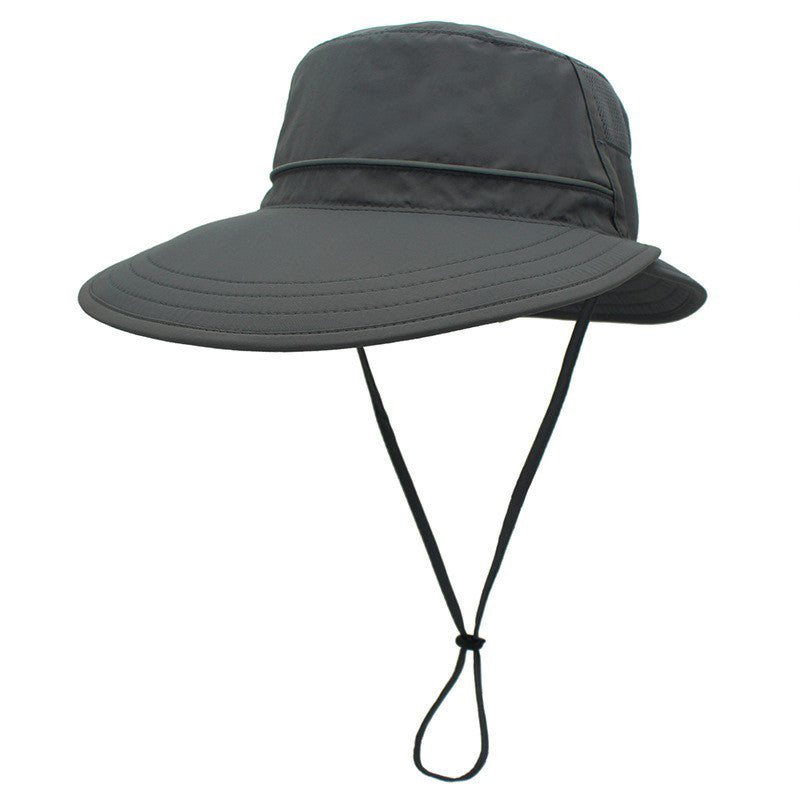 Summer Sun Hat Wide Brim Breathable Mesh Outdoor UPF 50 and Sun Caps for Men and Women