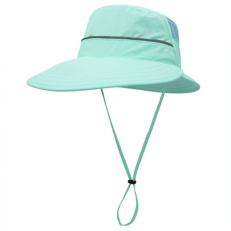 Summer Sun Hat Wide Brim Breathable Mesh Outdoor UPF 50 and Sun Caps for Men and Women