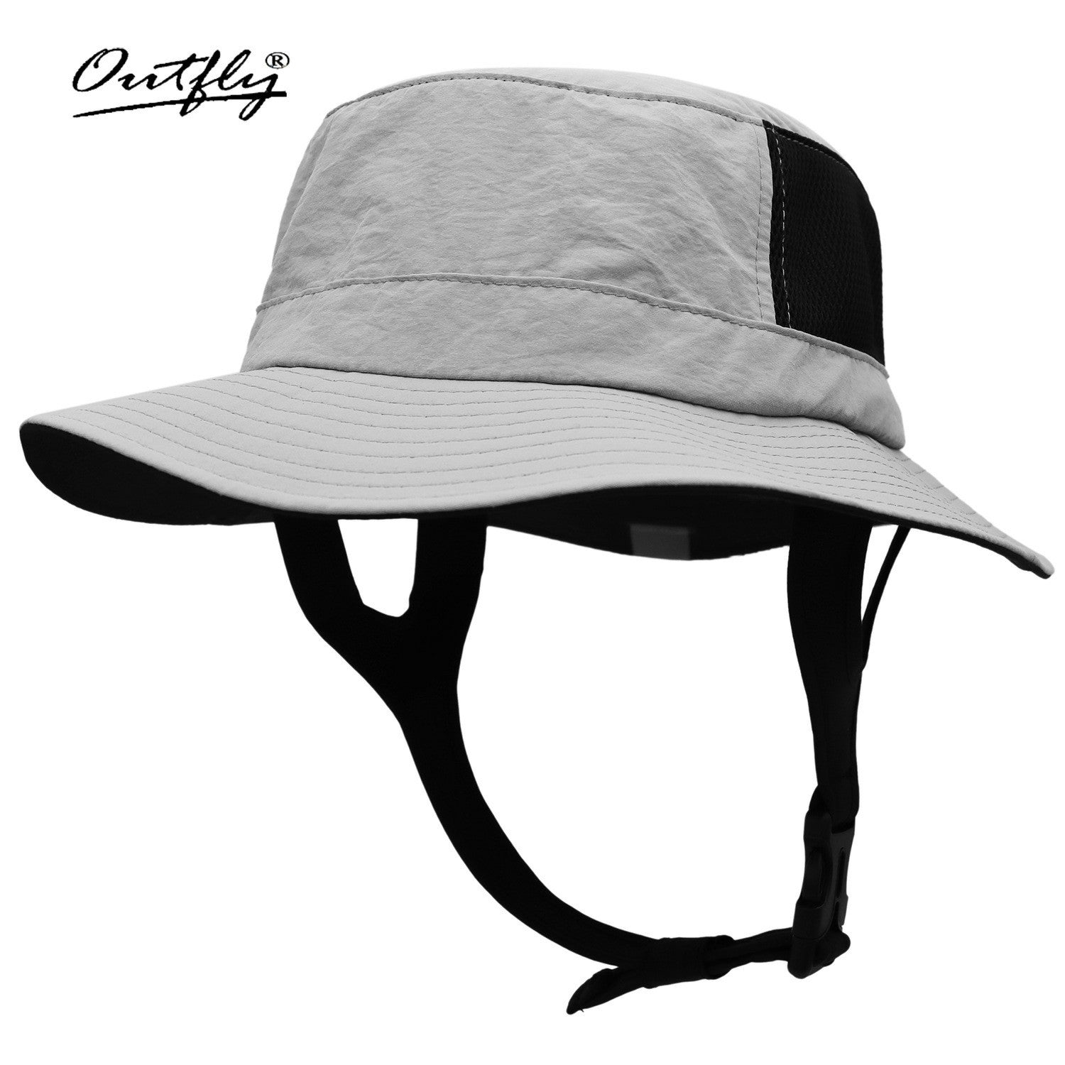 OUTFLY B17004 UPF 50 and Sun Fishing Hat Wide Brim Folded UV Sun Protection Hat for Hiking Fishing Surfing