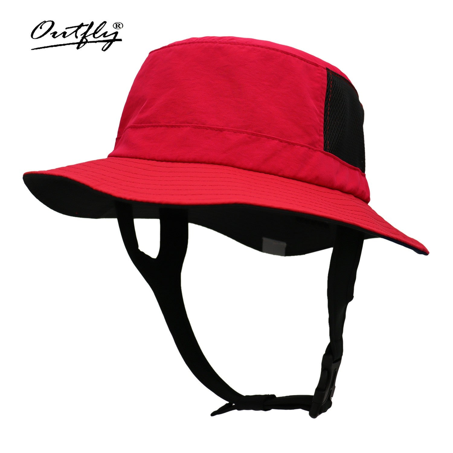 OUTFLY B17004 UPF 50 and Sun Fishing Hat Wide Brim Folded UV Sun Protection Hat for Hiking Fishing Surfing