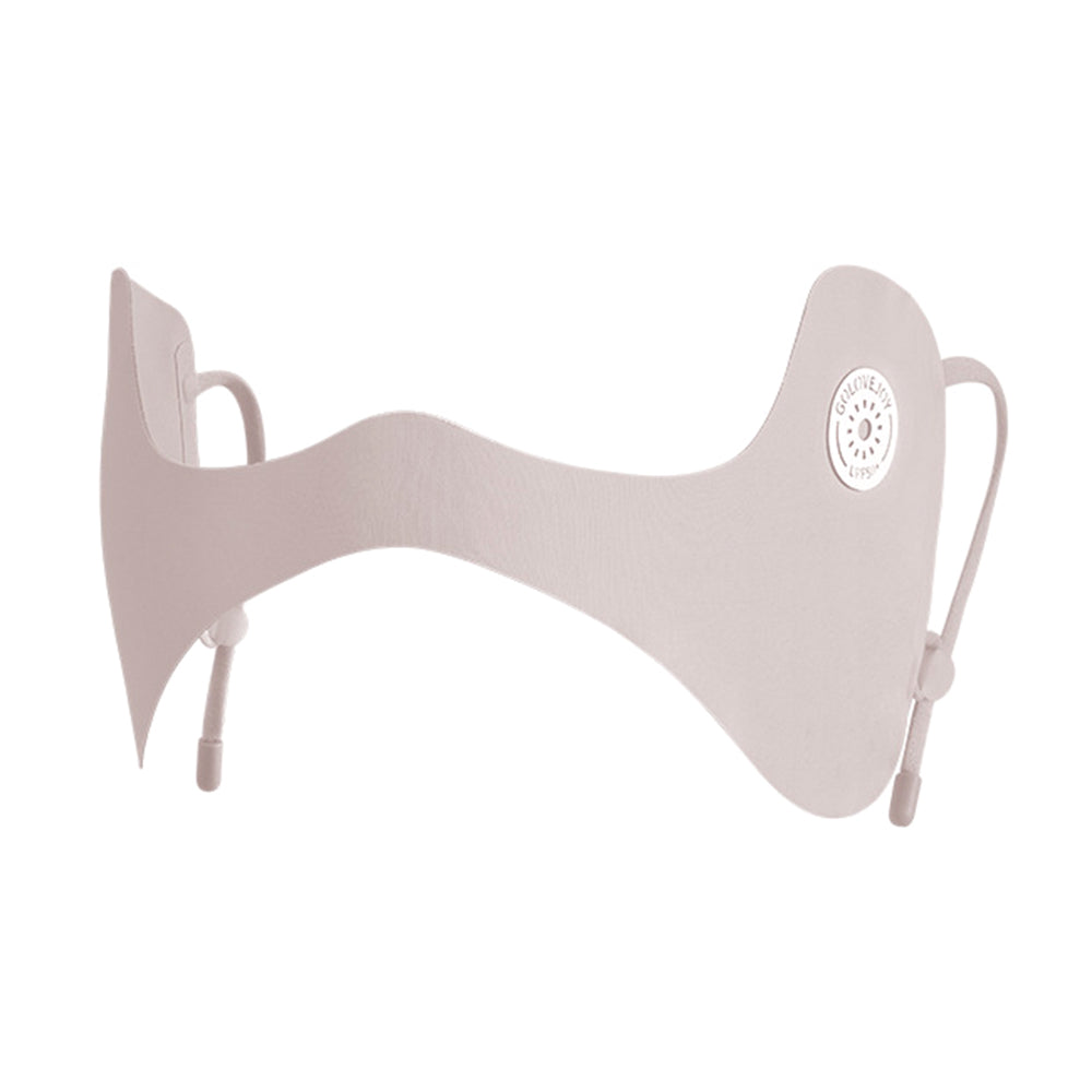 GOLOVEJOY XTJ127 Summer UV Protection Ice Silk Butterfly Shape Face Mask