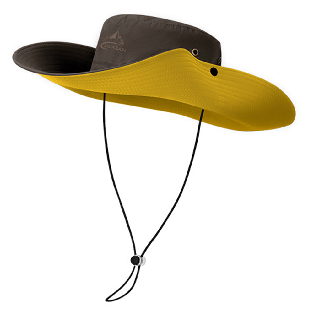 GOLOVEJOY Summer Hat Wide Brim UPF 50 and UV Protection Fishing Cap