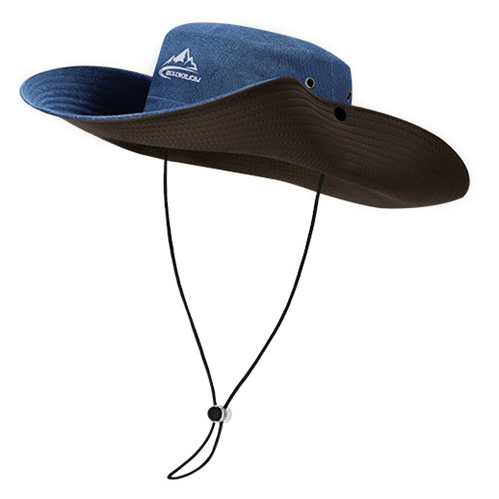 GOLOVEJOY Summer Hat Wide Brim UPF 50 and UV Protection Fishing Cap