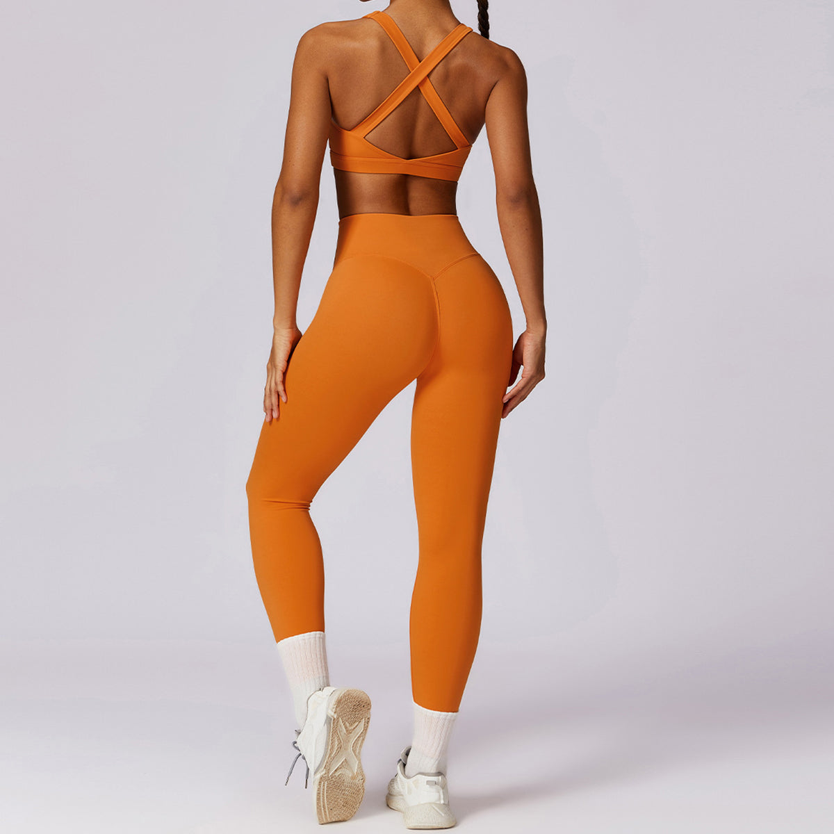 8047 High Waisted Workout Leggings Fitness Quick-Dry Tummy Control Yoga Pants