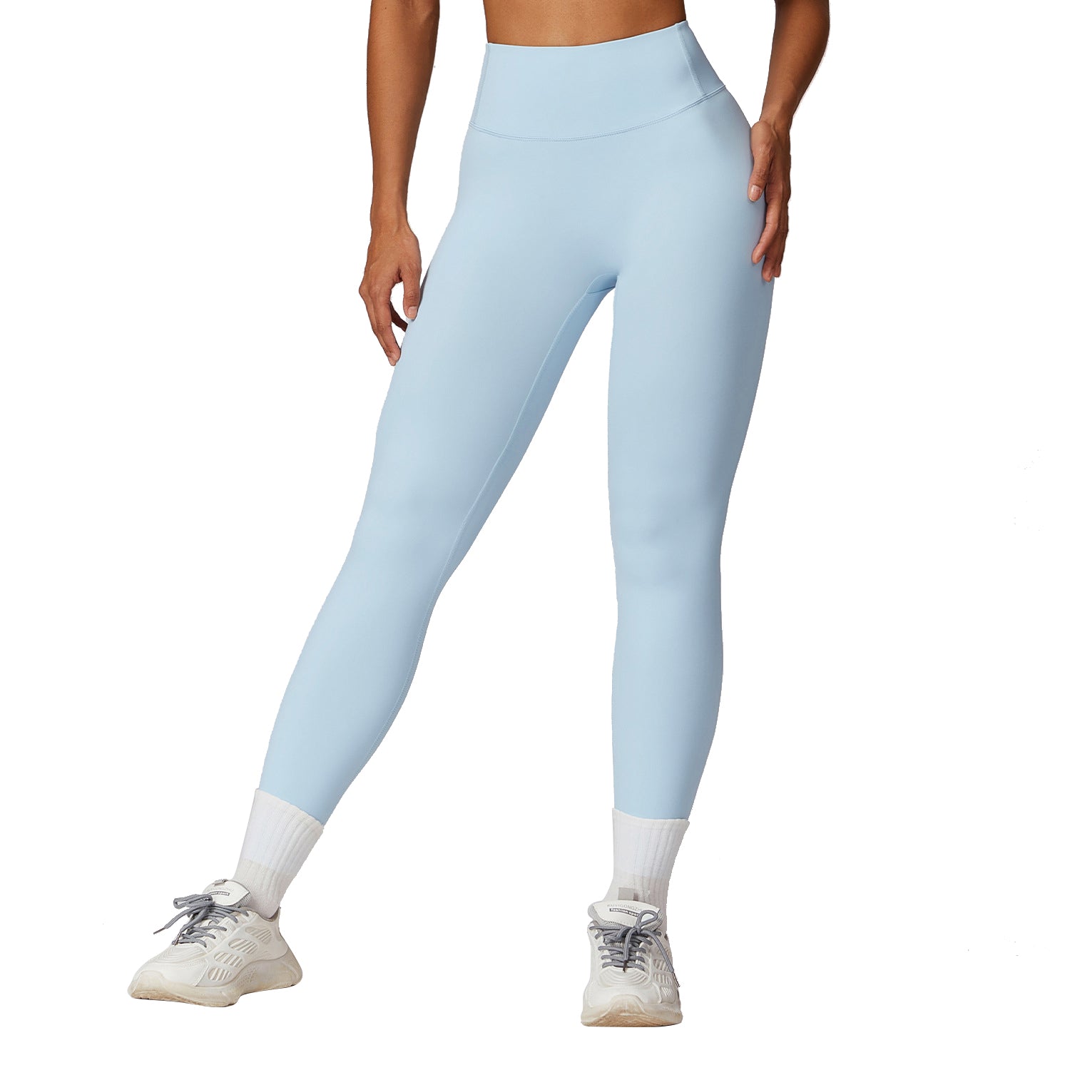 8047 High Waisted Workout Leggings Fitness Quick-Dry Tummy Control Yoga Pants