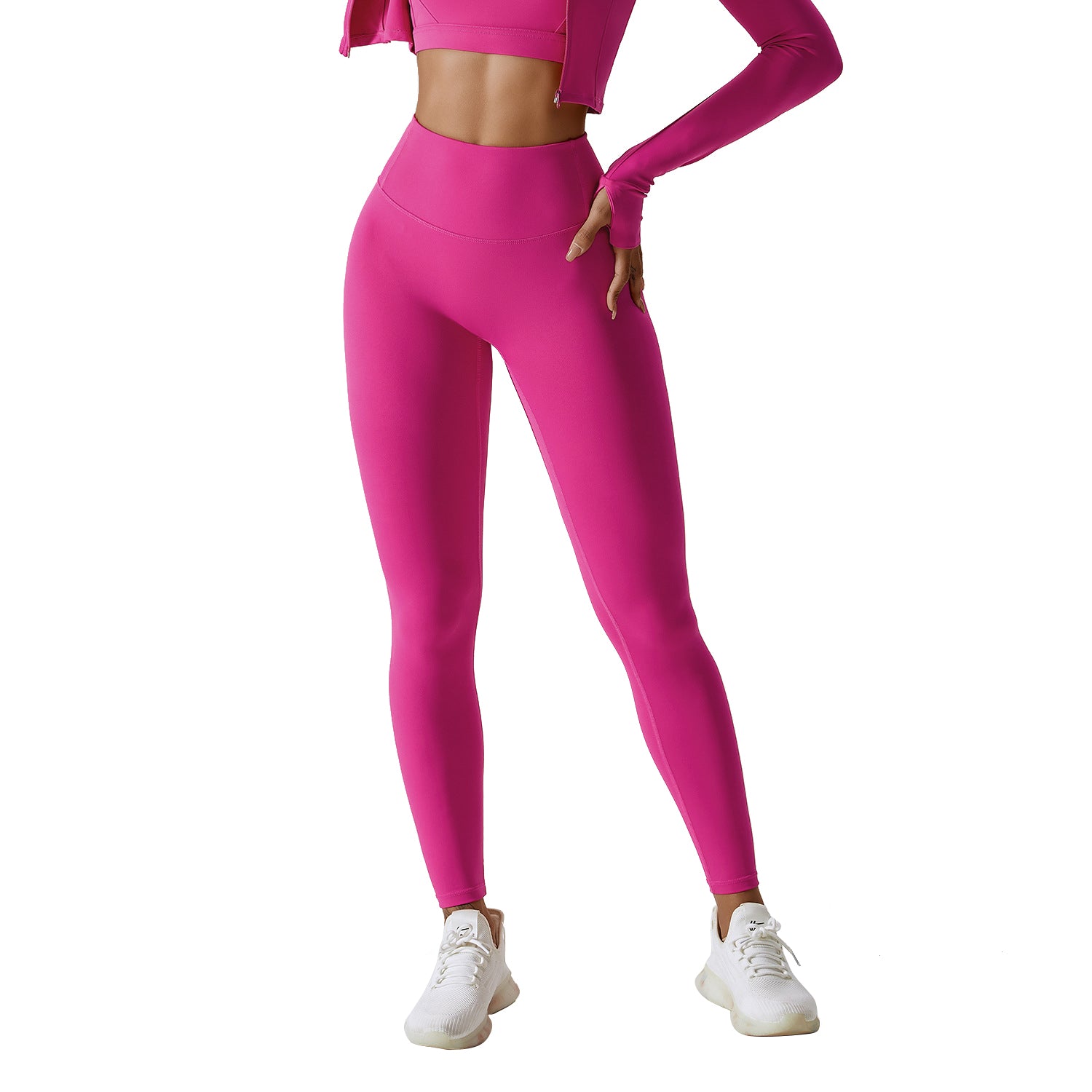 8047 High Waisted Workout Leggings Fitness Quick-Dry Tummy Control Yoga Pants