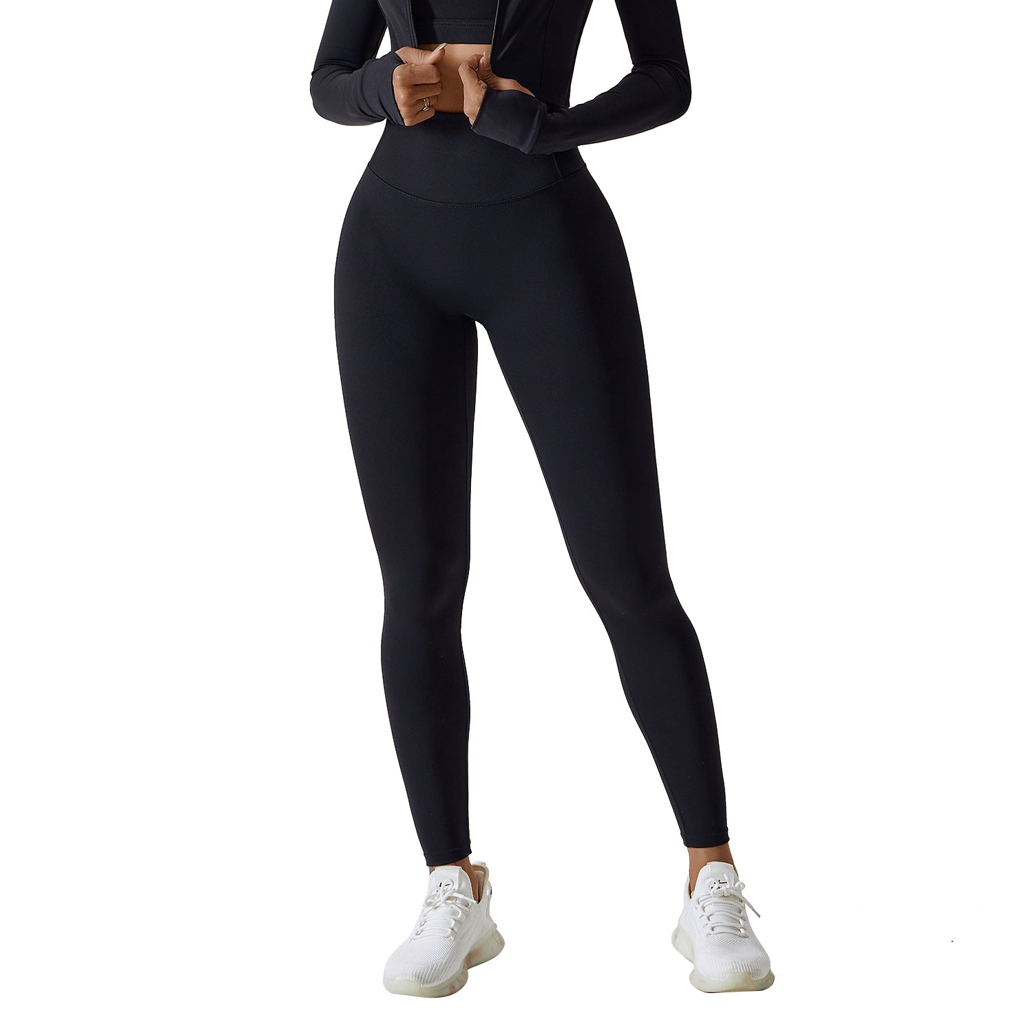 8047 Tummy Control Yoga Tights Pants High Waisted Workout Fitness Quick-Dry Leggings