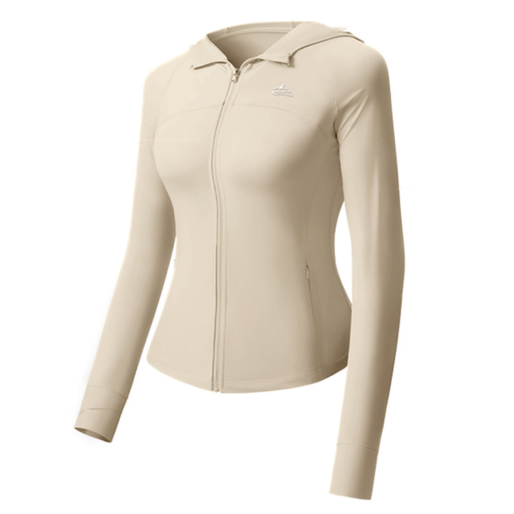 GOLOVEJOY FSY13 UV Protection Hoodie Jackets Lightweight Nylon Clothing Long Sleeve Active Shirts