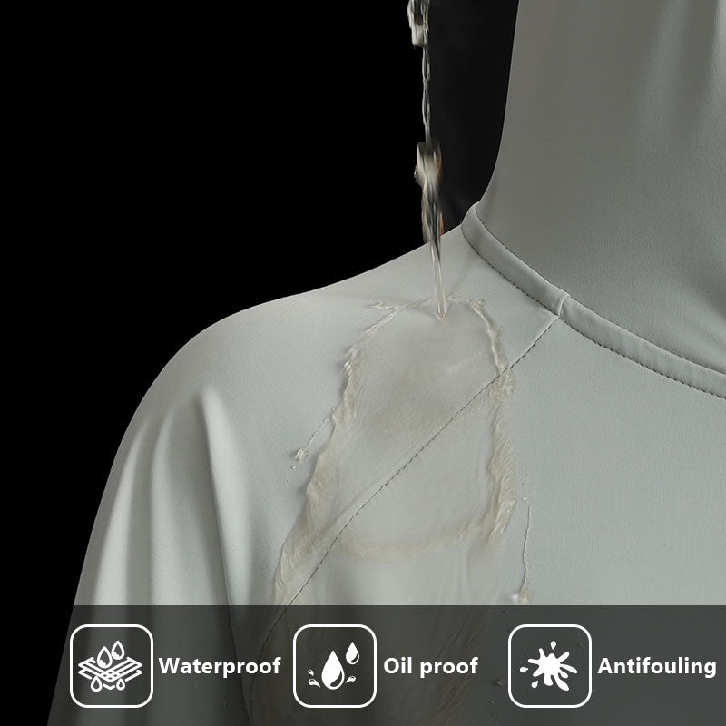 GOLOVEJOY FSY12 Ultra-Light Long Sleeve Active Shirts UV Protection Nylon Hoodie Jacket
