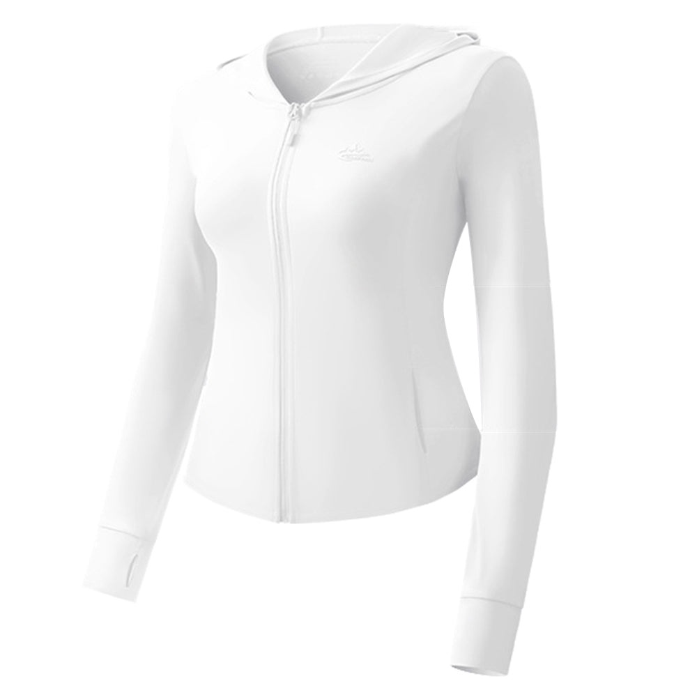 GOLOVEJOY FSY12 Ultra-Light Long Sleeve Active Shirts UV Protection Nylon Hoodie Jacket