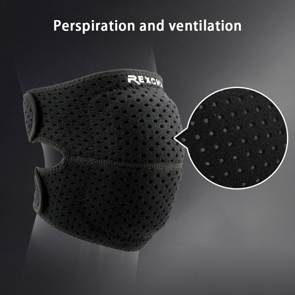 REXCHI HX08 1Pc Men Women Sports Knee Brace Breathable Compression Knee Sleeve