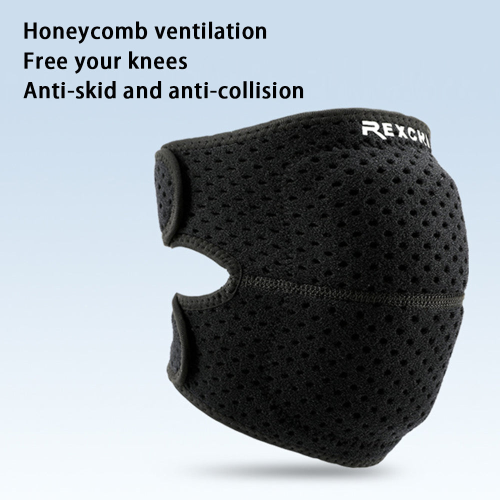 REXCHI HX08 1Pc Men Women Sports Knee Brace Breathable Compression Knee Sleeve