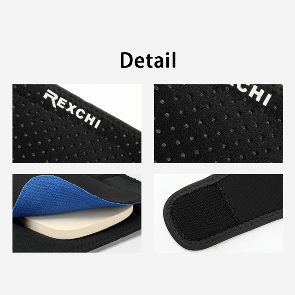 REXCHI HX08 1Pc Men Women Sports Knee Brace Breathable Compression Knee Sleeve