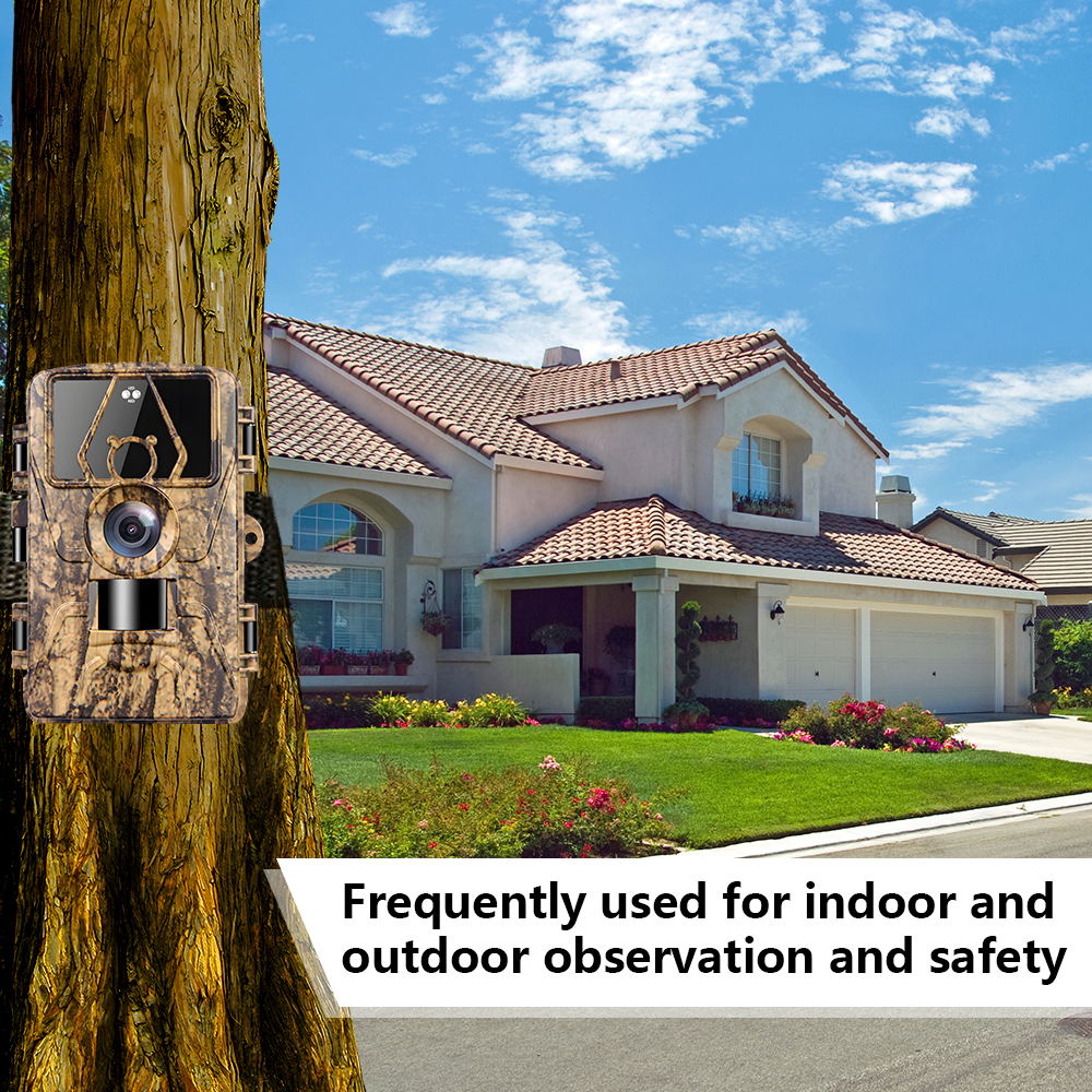 PR801W Outdoor WiFi Hunting Camera App Control Night Vision 8K Infrared Wildlife Trail Camera