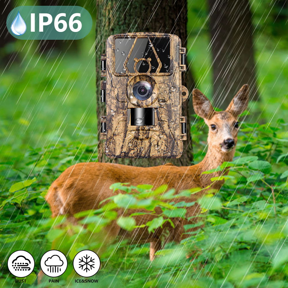 PR801W Outdoor WiFi Hunting Camera App Control Night Vision 8K Infrared Wildlife Trail Camera