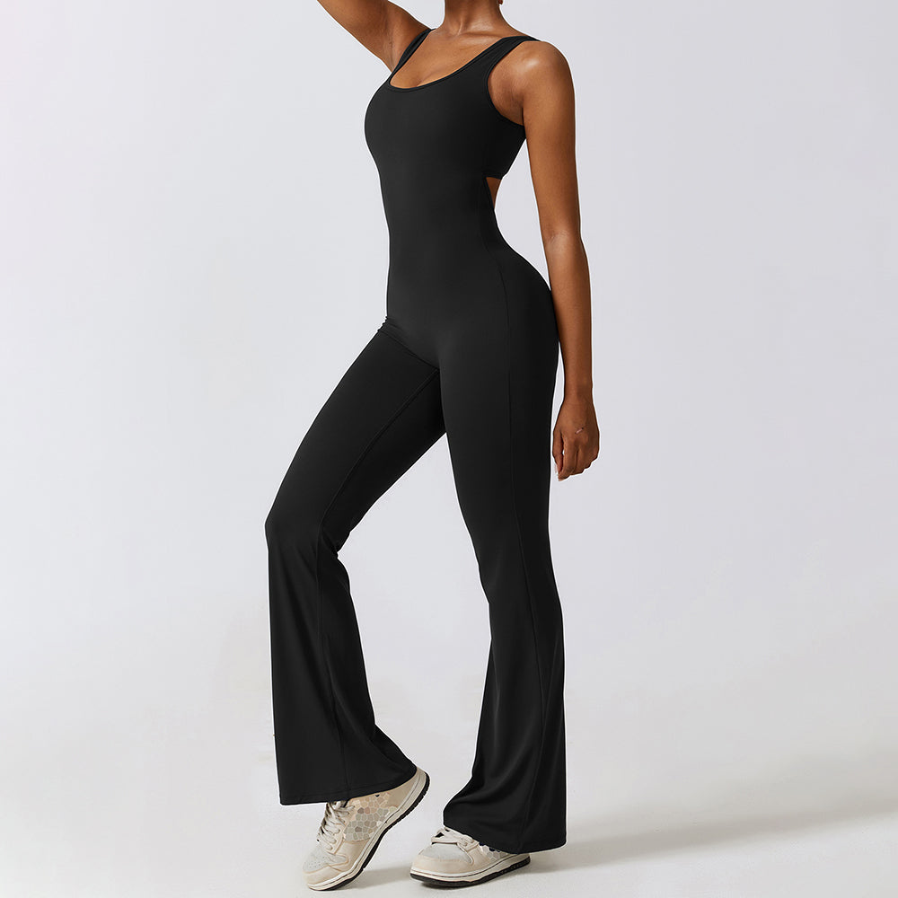 8260 Women Yoga Rompers Workout Sleeveless Sport Romper Seamless Sexy Jumpsuits