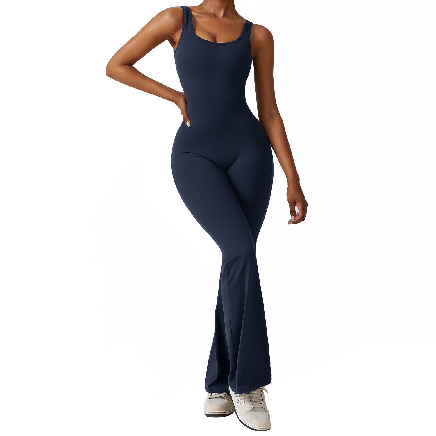8260 Women Yoga Rompers Workout Sleeveless Sport Romper Seamless Sexy Jumpsuits