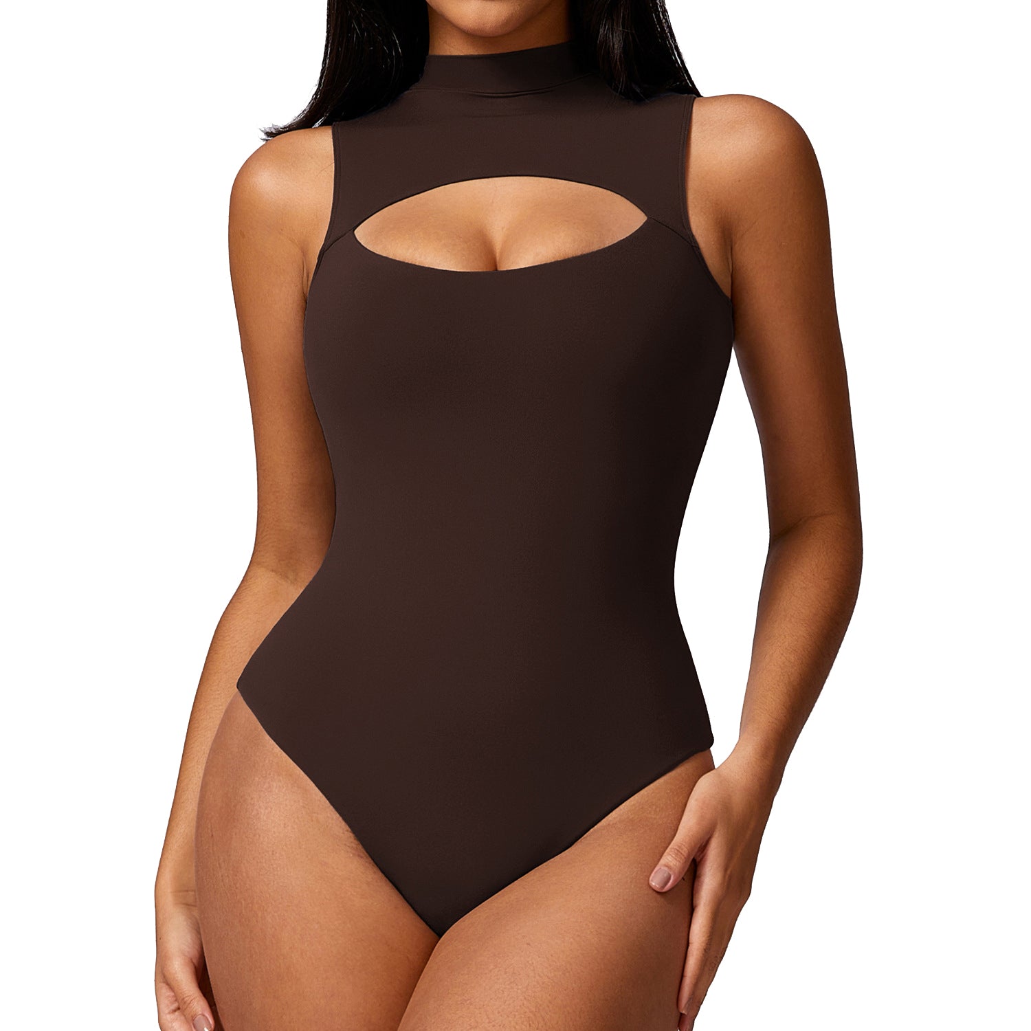 8629 Solid Color Slim Fit Yoga Jumpsuit Women Dance Fitness Clothing Jumpsuit