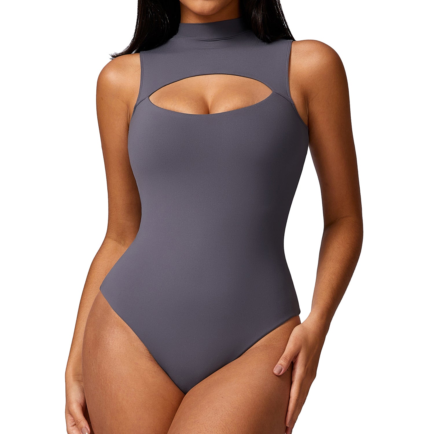 8629 Solid Color Slim Fit Yoga Jumpsuit Women Dance Fitness Clothing Jumpsuit
