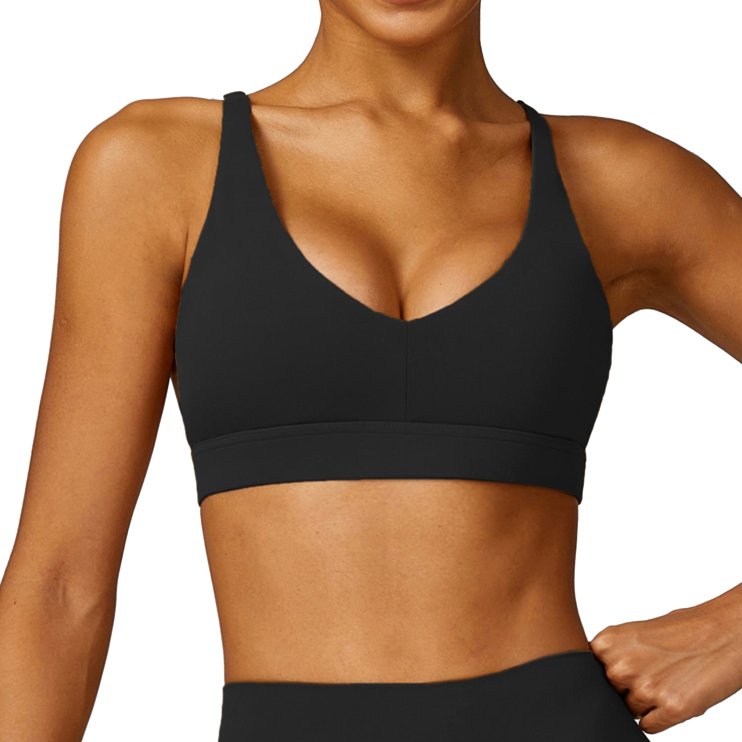 8552 Size S Women Yoga Running Sports Bra Quick-drying Shock-proof Fitness Vest