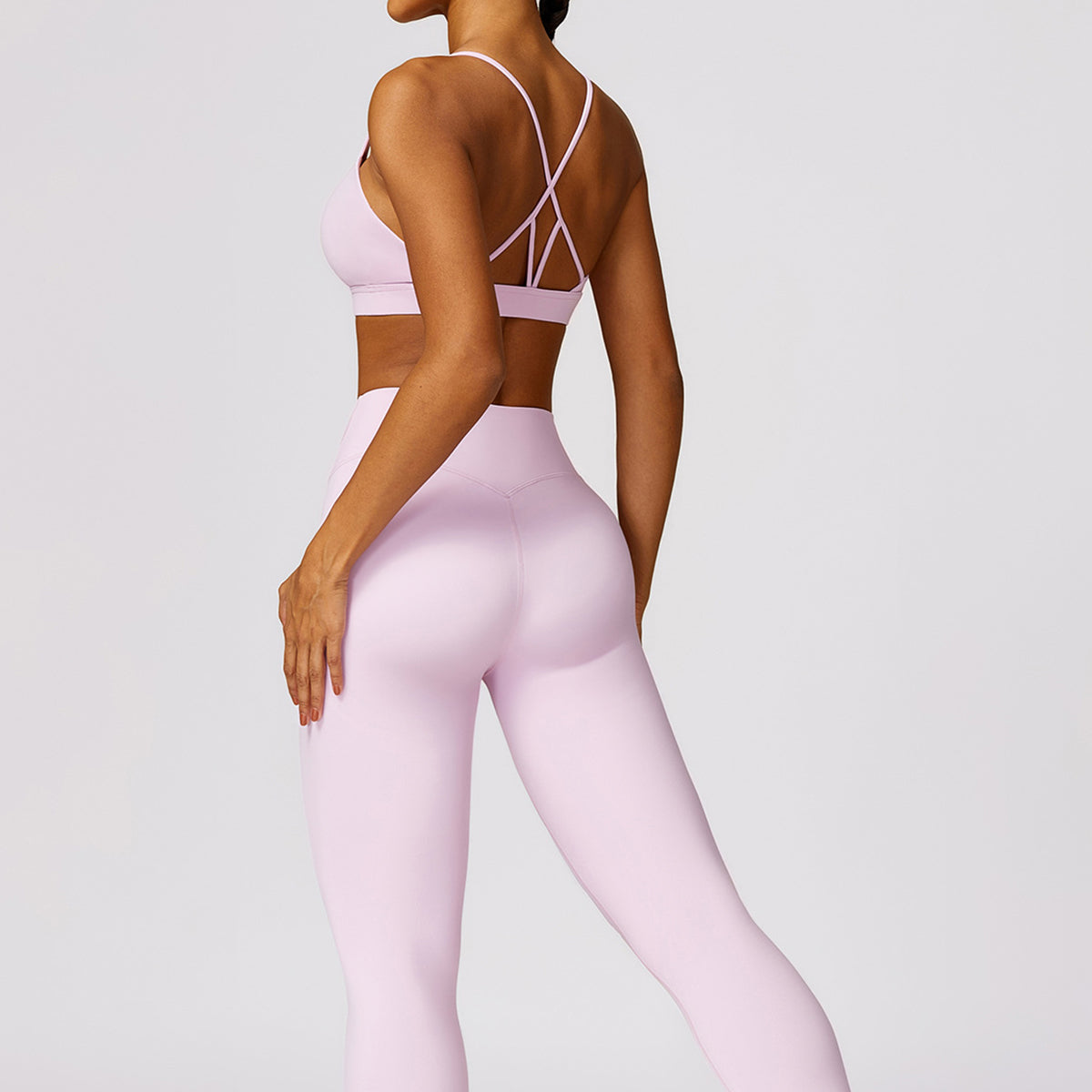 8552 Women Shock-proof Sports Bra Tight-fitting Yoga Running Fitness Vest